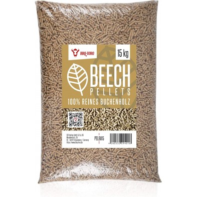 Saco 15 Kg pellets madera Haya