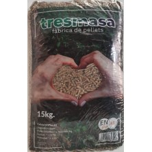 Saco de 15 Kg de pellets de pino